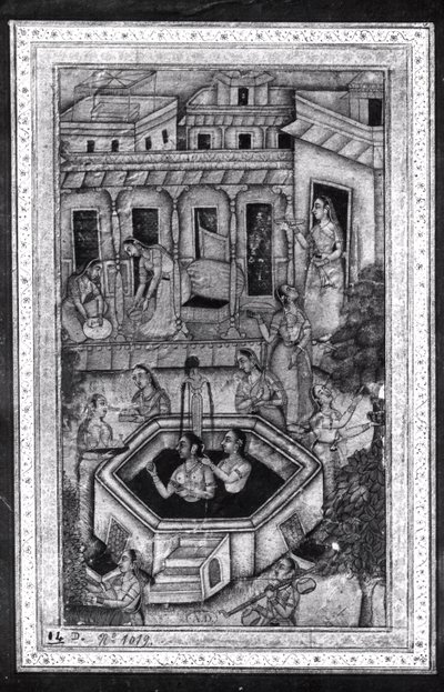 Women Bathing by Persian School